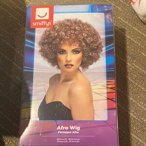 miffy Curly Afro Wig - Rich Brown